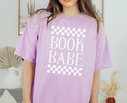 Book Babe Tee {Orchid}