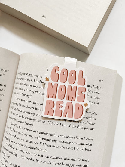 Cool Moms Read Magnetic Bookmark