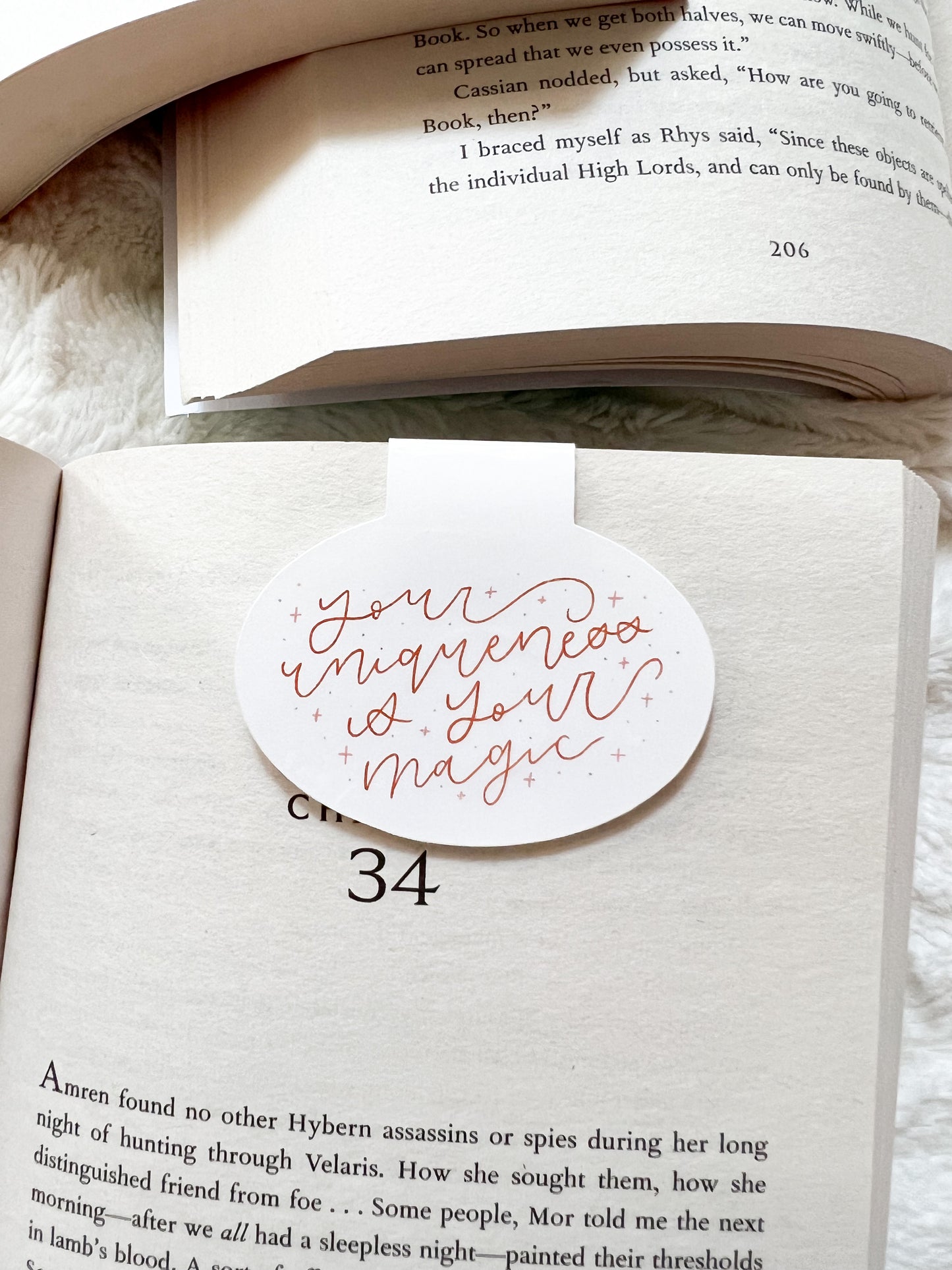 Your Uniqueness is Your Magic Magnetic Bookmark