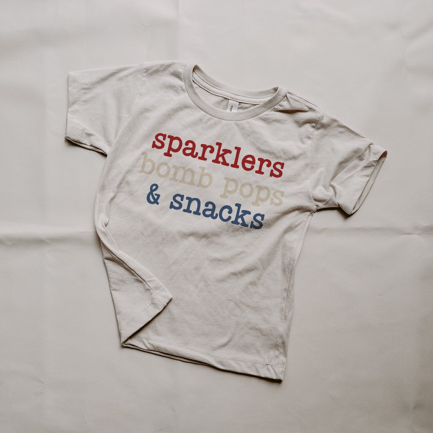 Sparklers Bomb Pops and Snacks Tee or Onesie