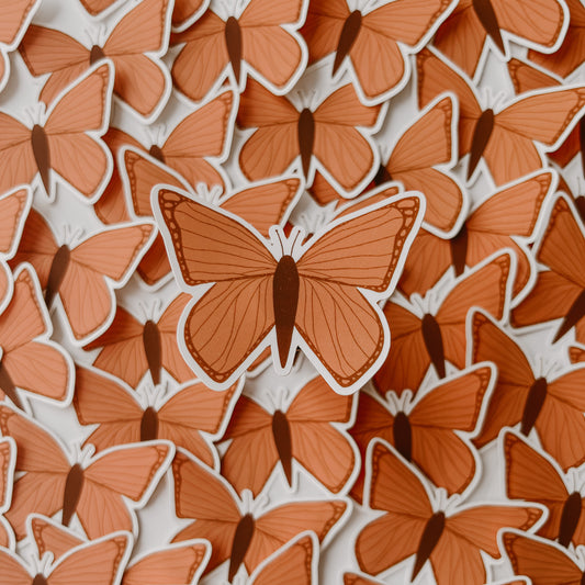 Boho Butterfly Sticker